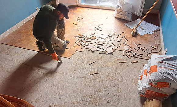 Rénovation intérieure à Paris 75003